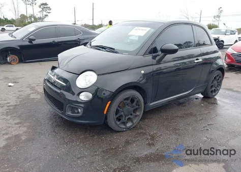 2015 Fiat 500 Sport z USA, uszkodzony, nr VIN 3C3CFFBR1FT721762
